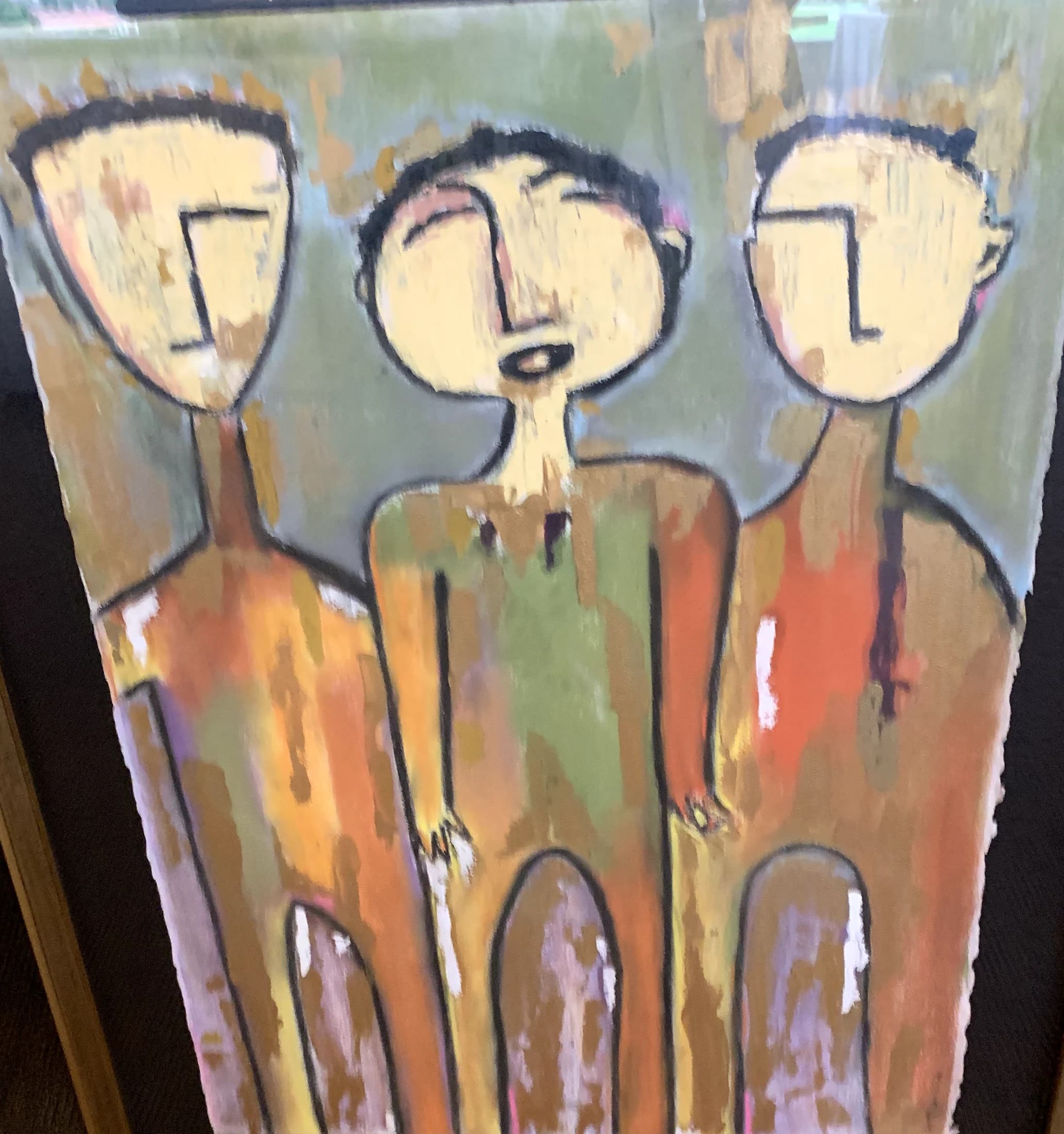 Three Who Waited, artwork by Hugh McConville