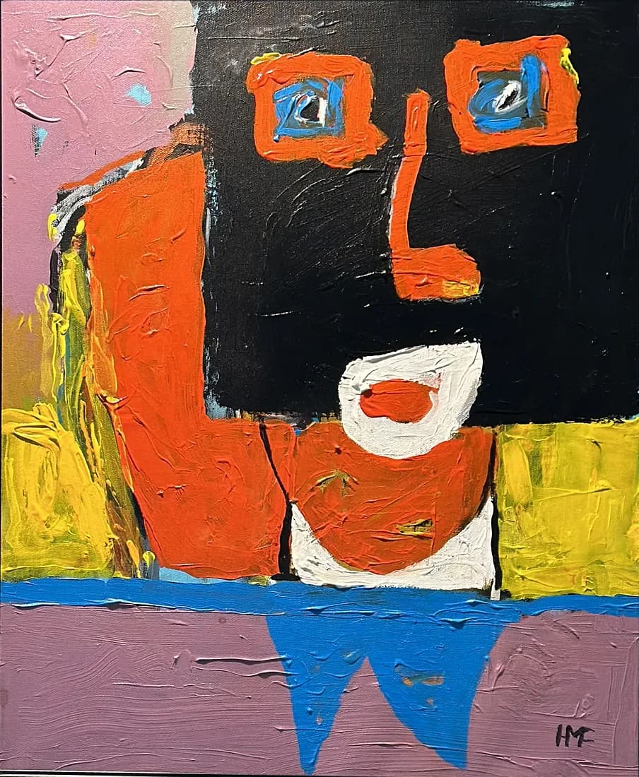 The Orange Hour, artwork by Hugh McConville