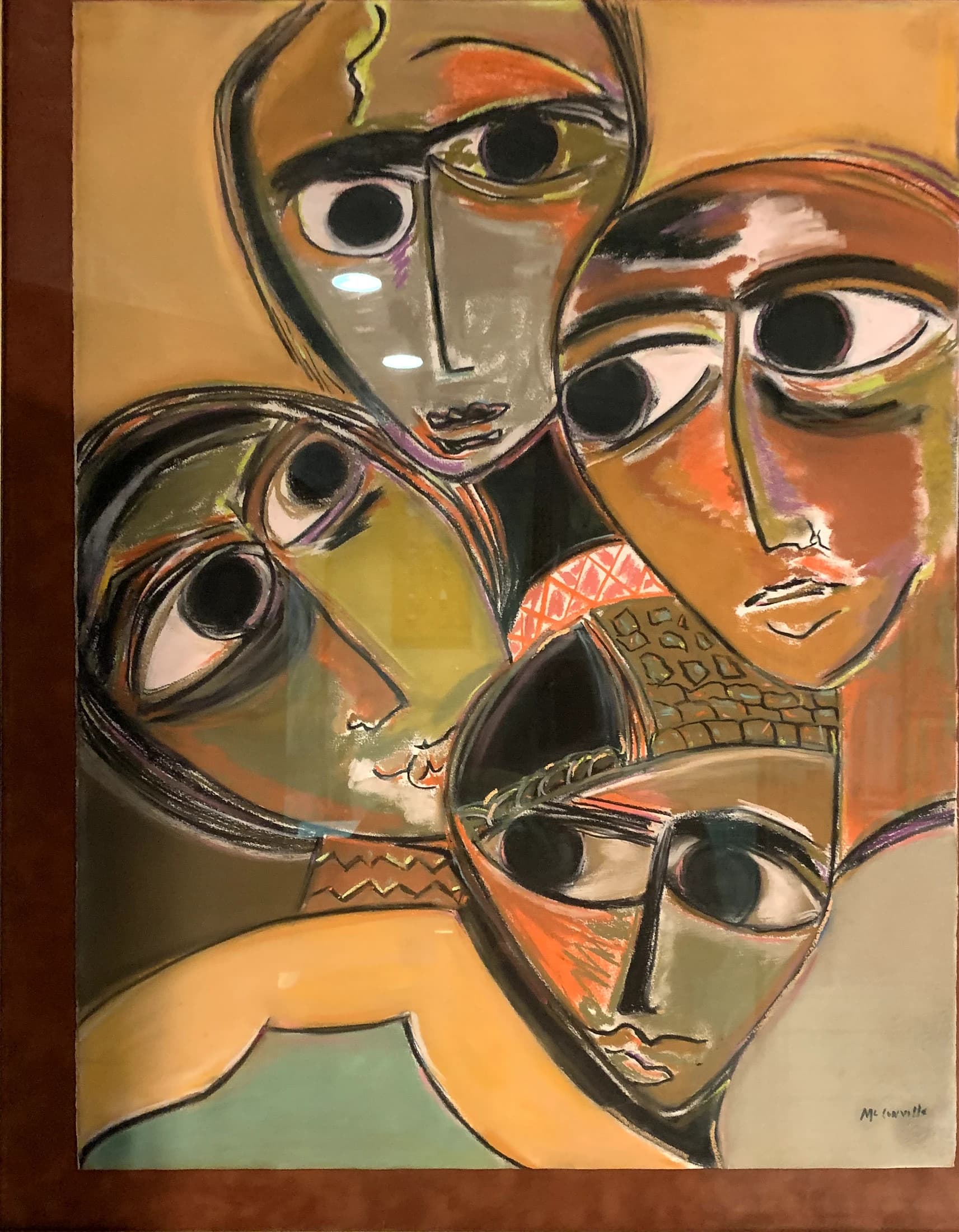 Chorus of Onlookers, artwork by Hugh McConville