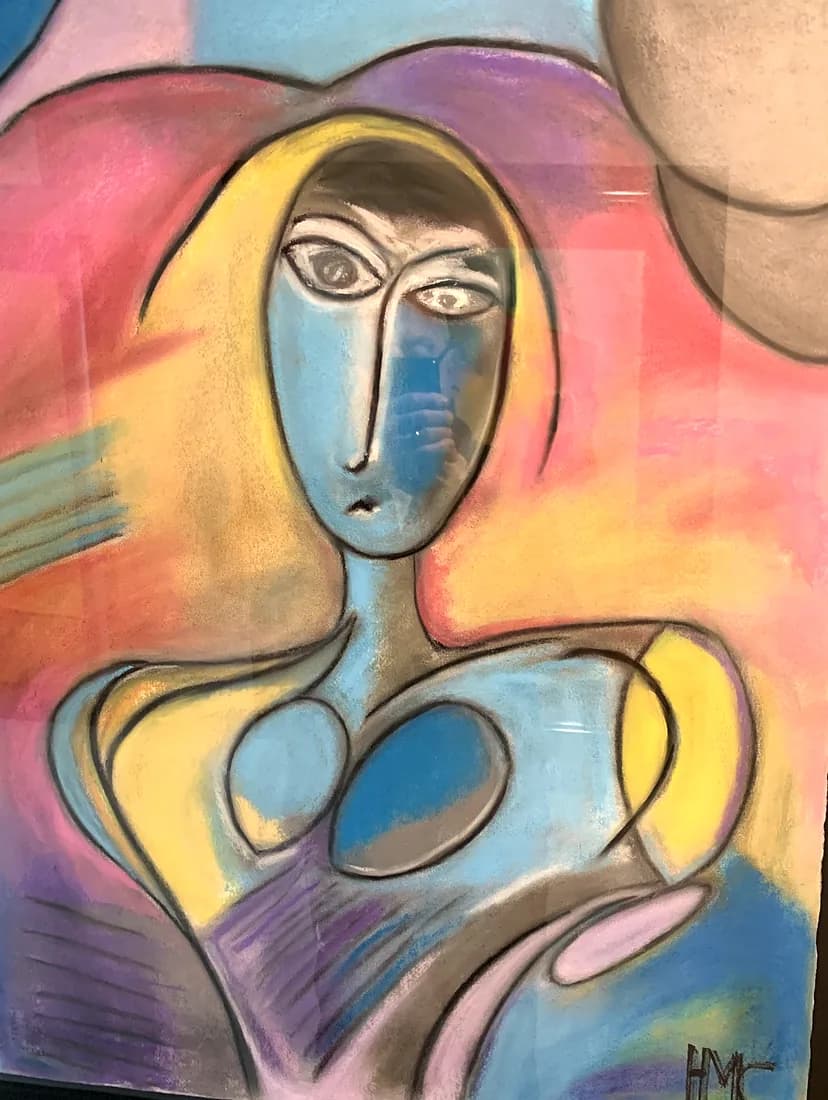Reverie in Rose, artwork by Hugh McConville
